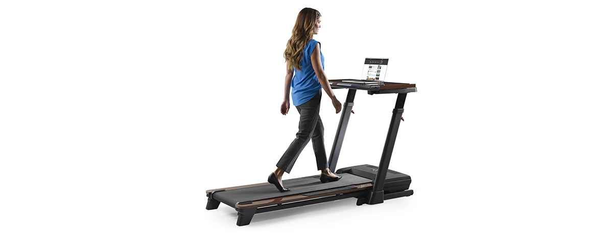 Walk As You Work With A Treadmill Desk
